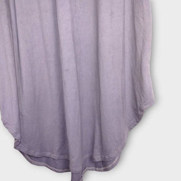 Entro Womens Dress Sz‎ Medium Midi Lavender Tshirt Sleeveless Coastal Beachy - Picture 7 of 10